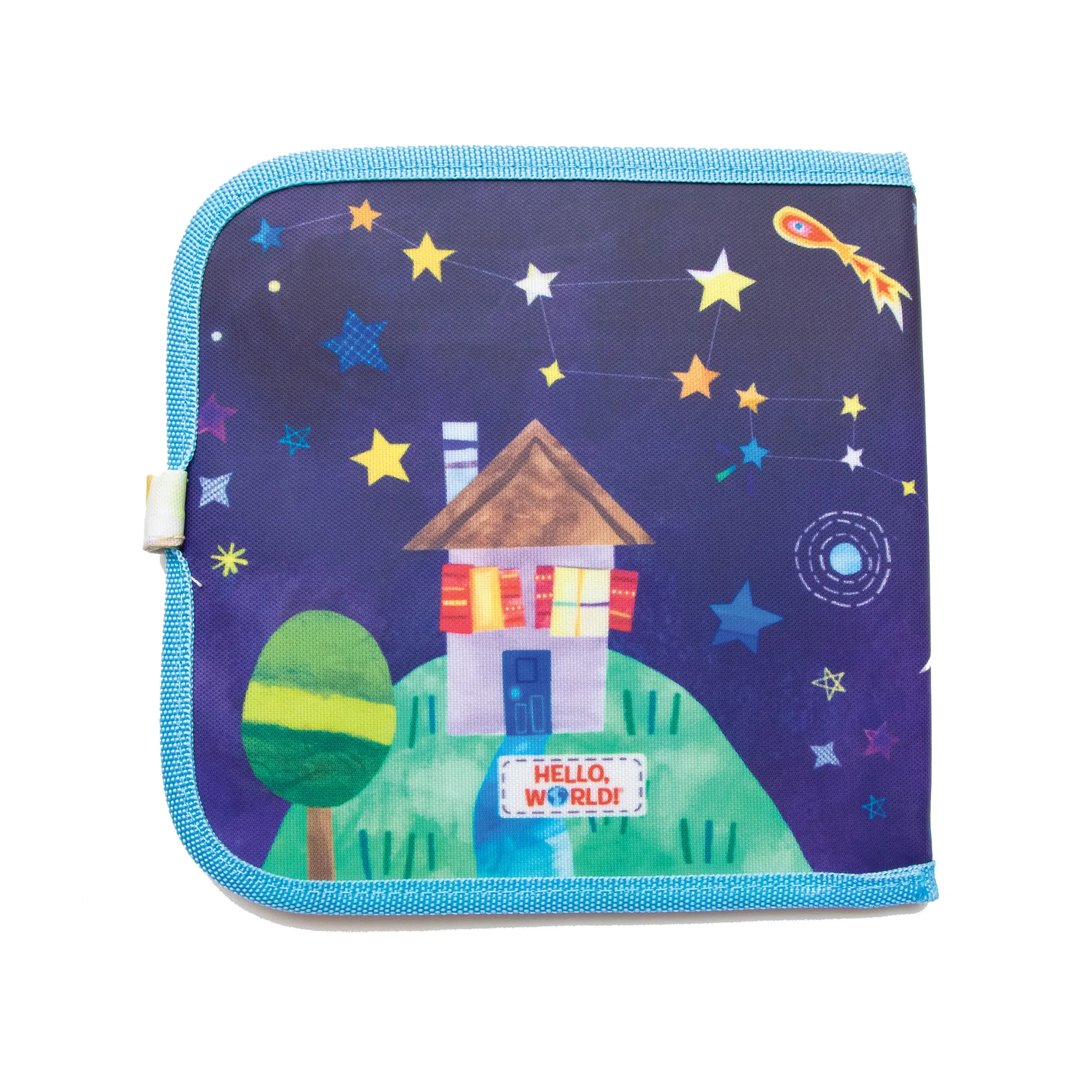 Solar Space Dry Erase Reusable Activity Book