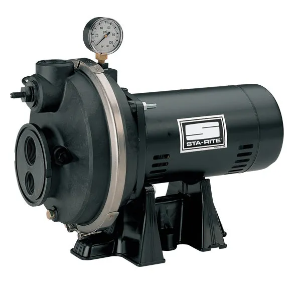 Sta-Rite PLF 1 1/2 HP Deep Well Jet Pump witha 1" discharge.