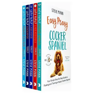 Steve Mann Easy Peasy Collection 5 Books Set (Cocker Spaniel, Labradoodle)