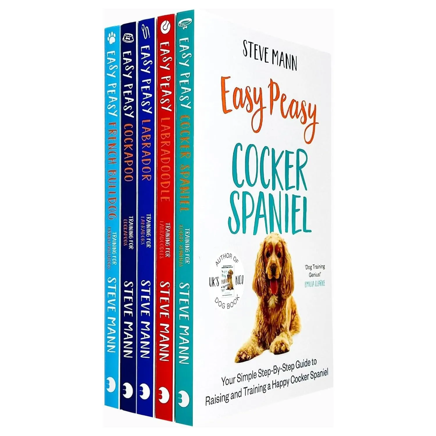 Steve Mann Easy Peasy Collection 5 Books Set (Cocker Spaniel, Labradoodle)