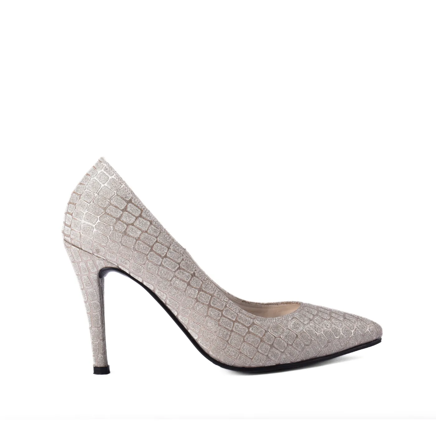 Stitched Details Pointed Pumps