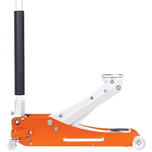 Strongarm Aluminum Racing Double Pump Hydraulic 2 Ton Service Jack - Light Weight, Side Handles, 30412
