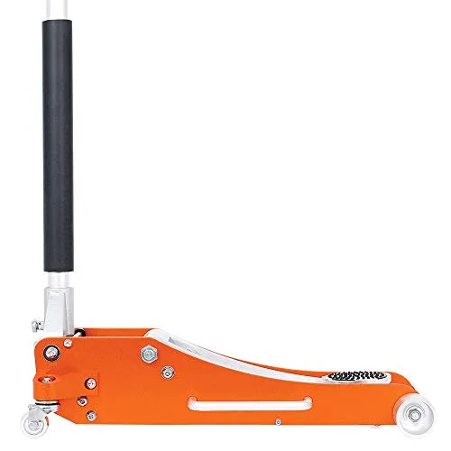 Strongarm Aluminum Racing Double Pump Hydraulic 2 Ton Service Jack - Light Weight, Side Handles, 30412