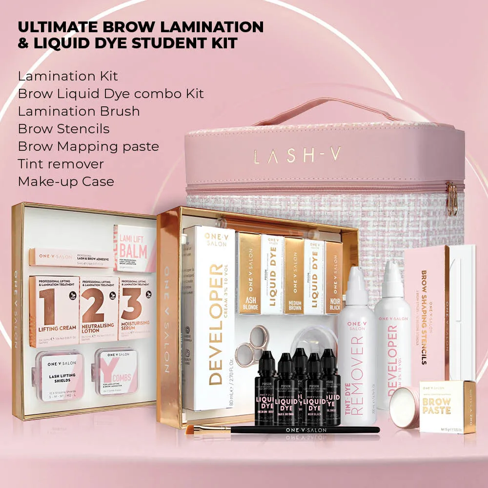 Student Brow Kit - Lamination Lash Lift / Brow Liquid Dye