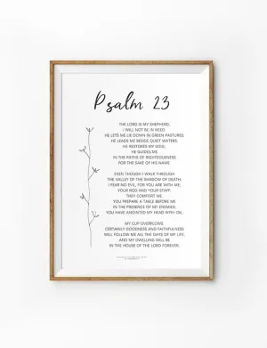 The Lord Is My Shepherd {Poster}