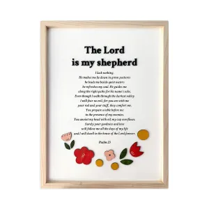 The Lord Is My Shepherd {Wood Craft}