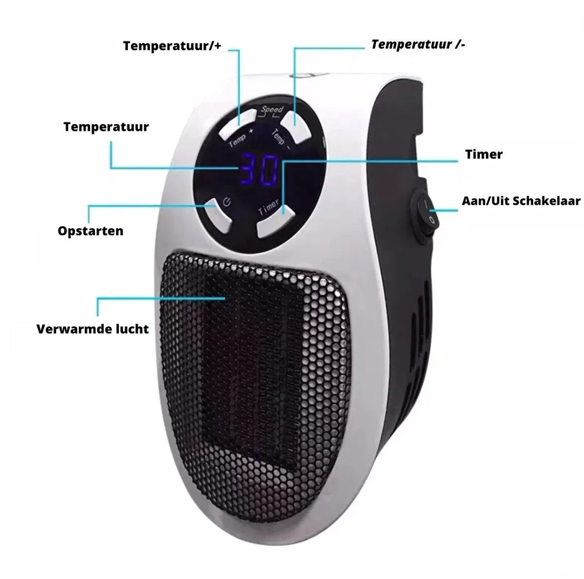ThermaComfort Portable Heater – Compact, Efficient, and Instant Warmth for Your Home