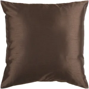 Throw Pillow Livabliss Color: Plum Size: 22" H x 22" W x 5" D