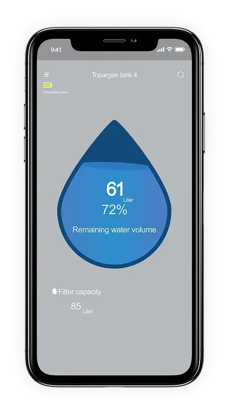 topargee Water Tank Gauge - Bluetooth
