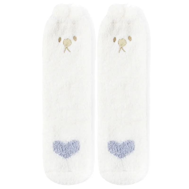 Towel-Touch Cute House Socks