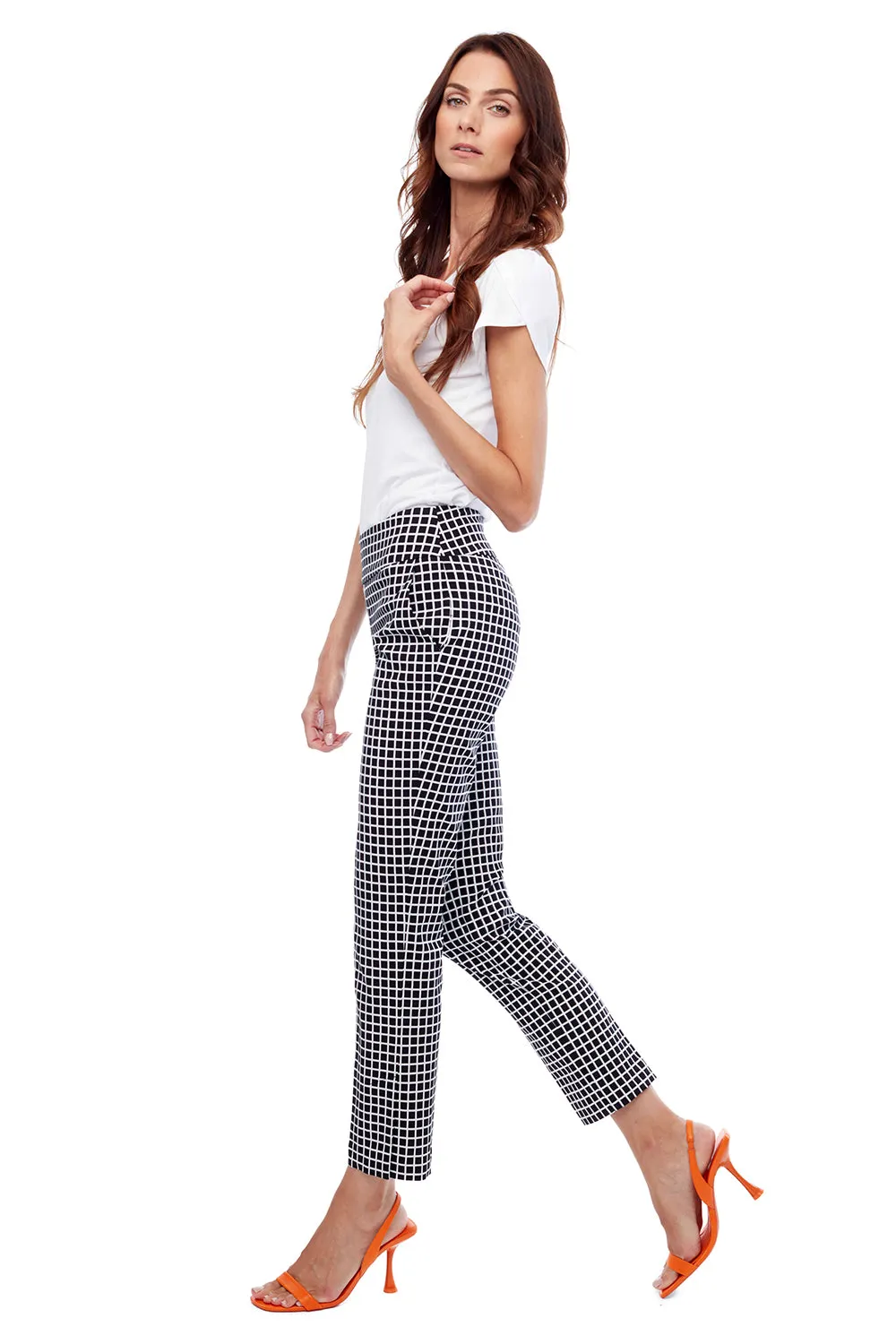 Up! Tiles Slim Ankle Pant 67761UP