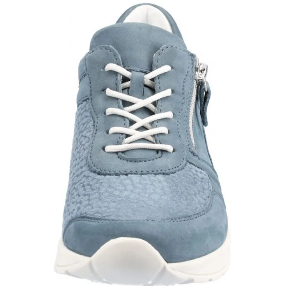 Waldlaufer H-Clara (Wheel) Denim Trainers