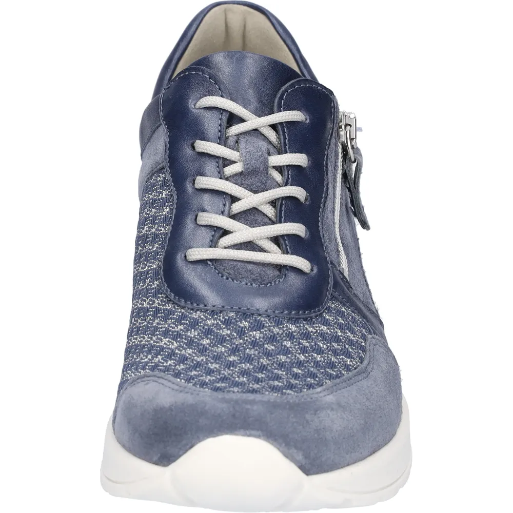 Waldlaufer H-Clara (Wheel) Pearl Jeans Trainers