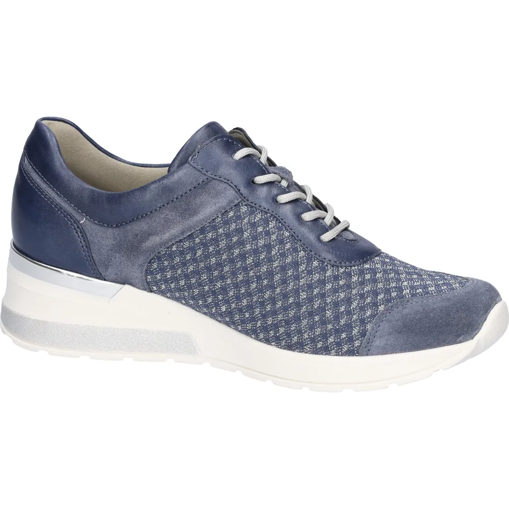 Waldlaufer H-Clara (Wheel) Pearl Jeans Trainers