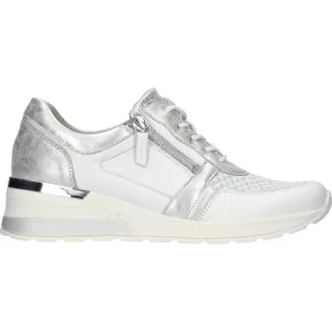 Waldlaufer H-Clara (Wheel) Weiss Argento Trainers