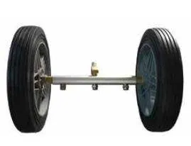 Water Broom W/ Large Wheels- 4000Psi