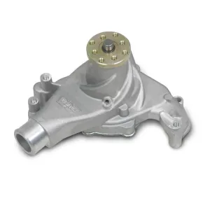 Weiand Action  Plus Aluminium Water Pump w/ "Twisted Snout" design - Chevrolet Small Block - Long