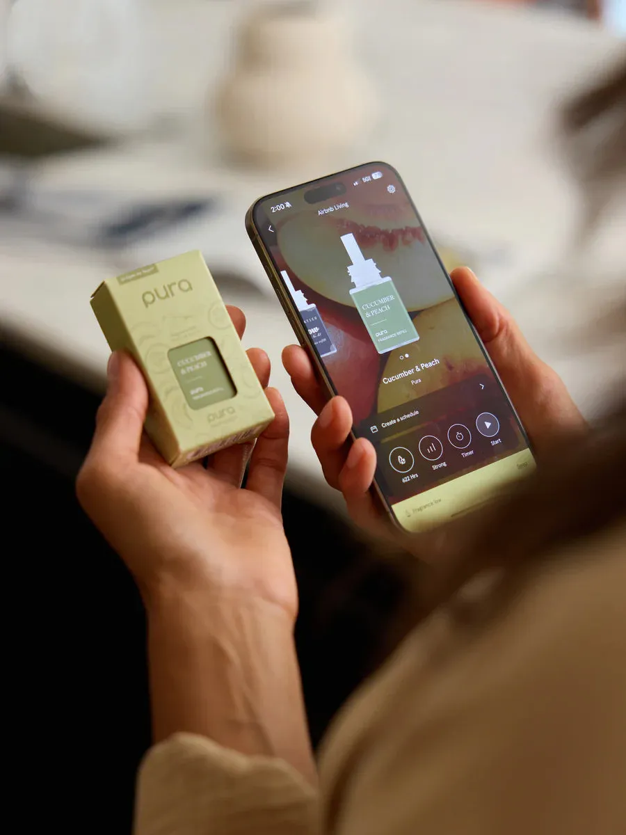 White Pura Plus Table Top Device