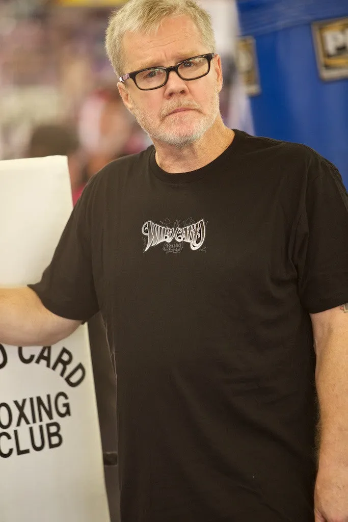 Wild Card Boxing Tag Logo Shirt - Black/Grey