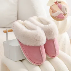 Women Soft Lining Plush winter home Slippers