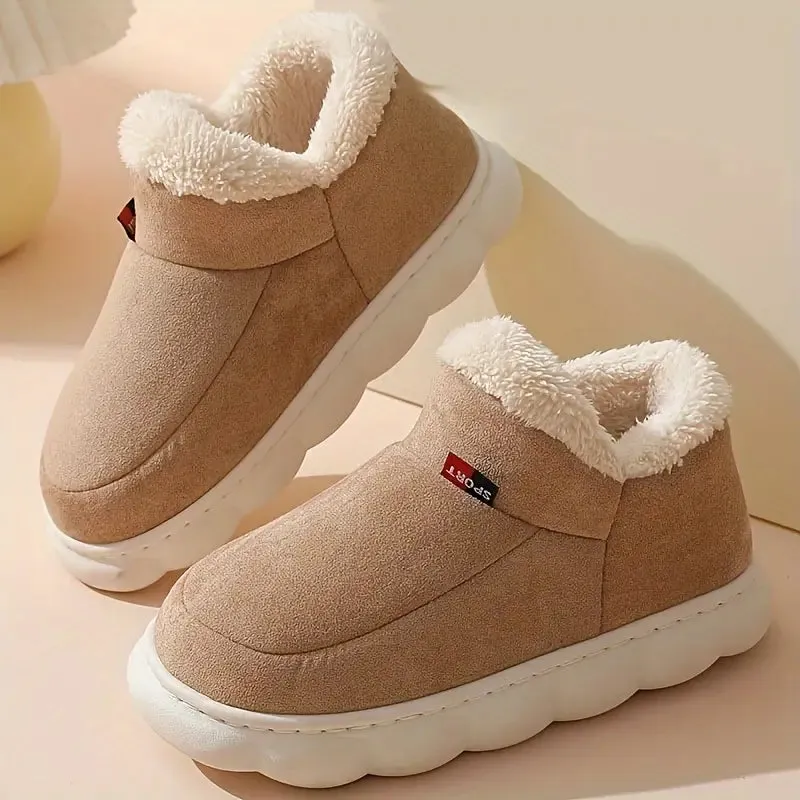 Women's Chunky Plush Winter Slippers | For Everyday Wear