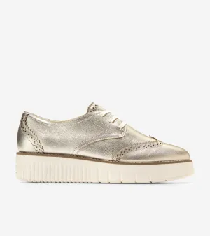 Women's City Platform Oxfords