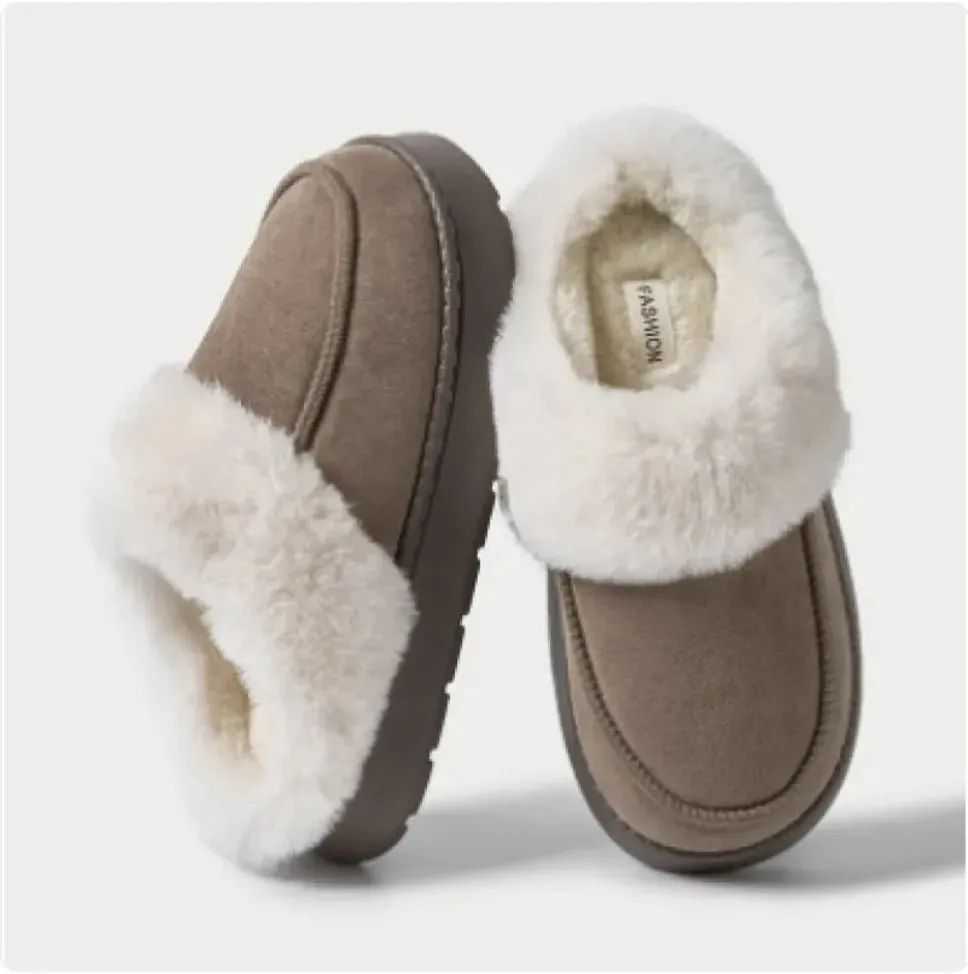 Women's Faux Suede Slippers