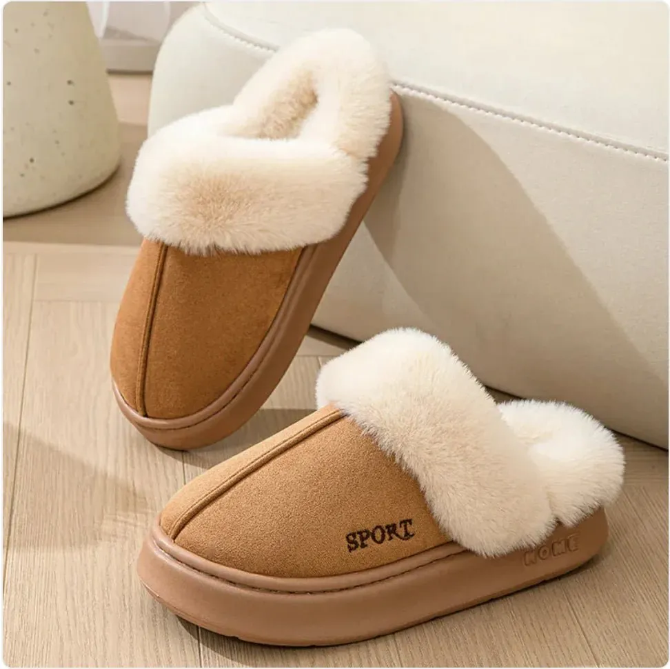 Women's Faux Suede Slippers