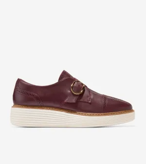 Women's ØriginalGrand Platform Monk Strap Oxford