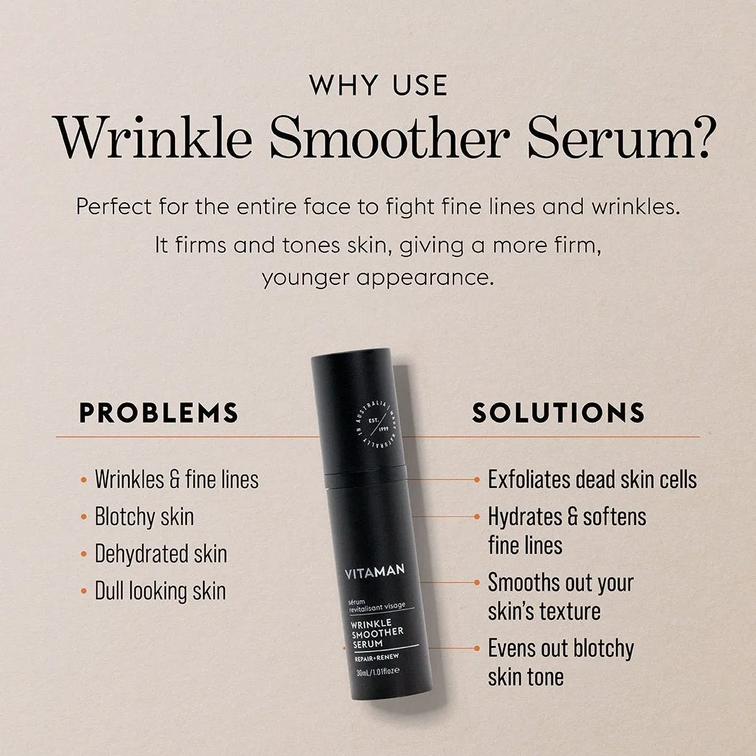 Wrinkle Smoother Serum 1.01 FL OZ
