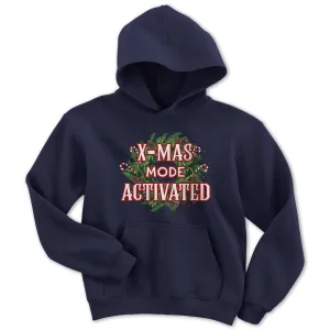 X-Mas Mode Activated Youth Hoodie