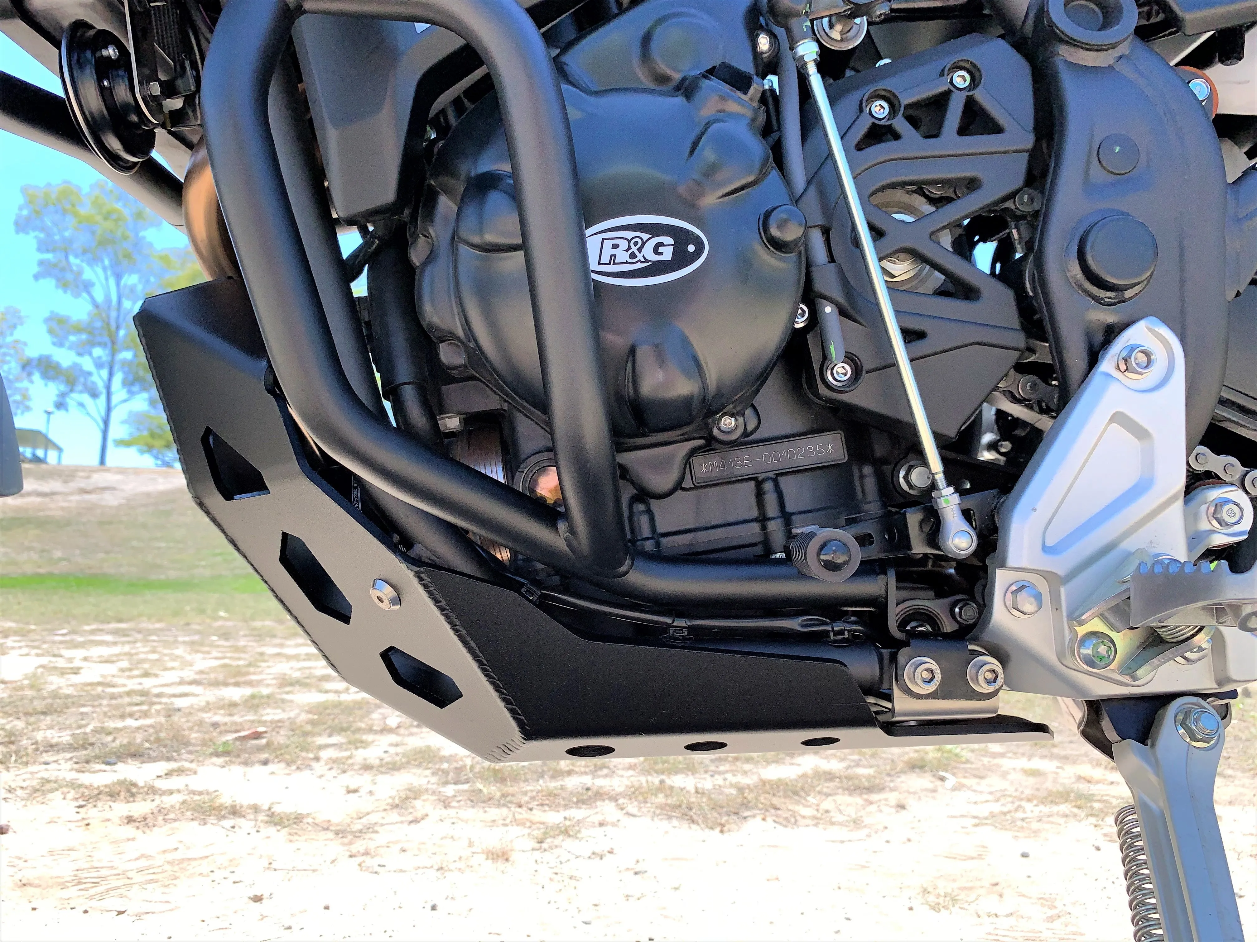 YAMAHA TENERE 700 Lower Crash Bars (Stainless steel)
