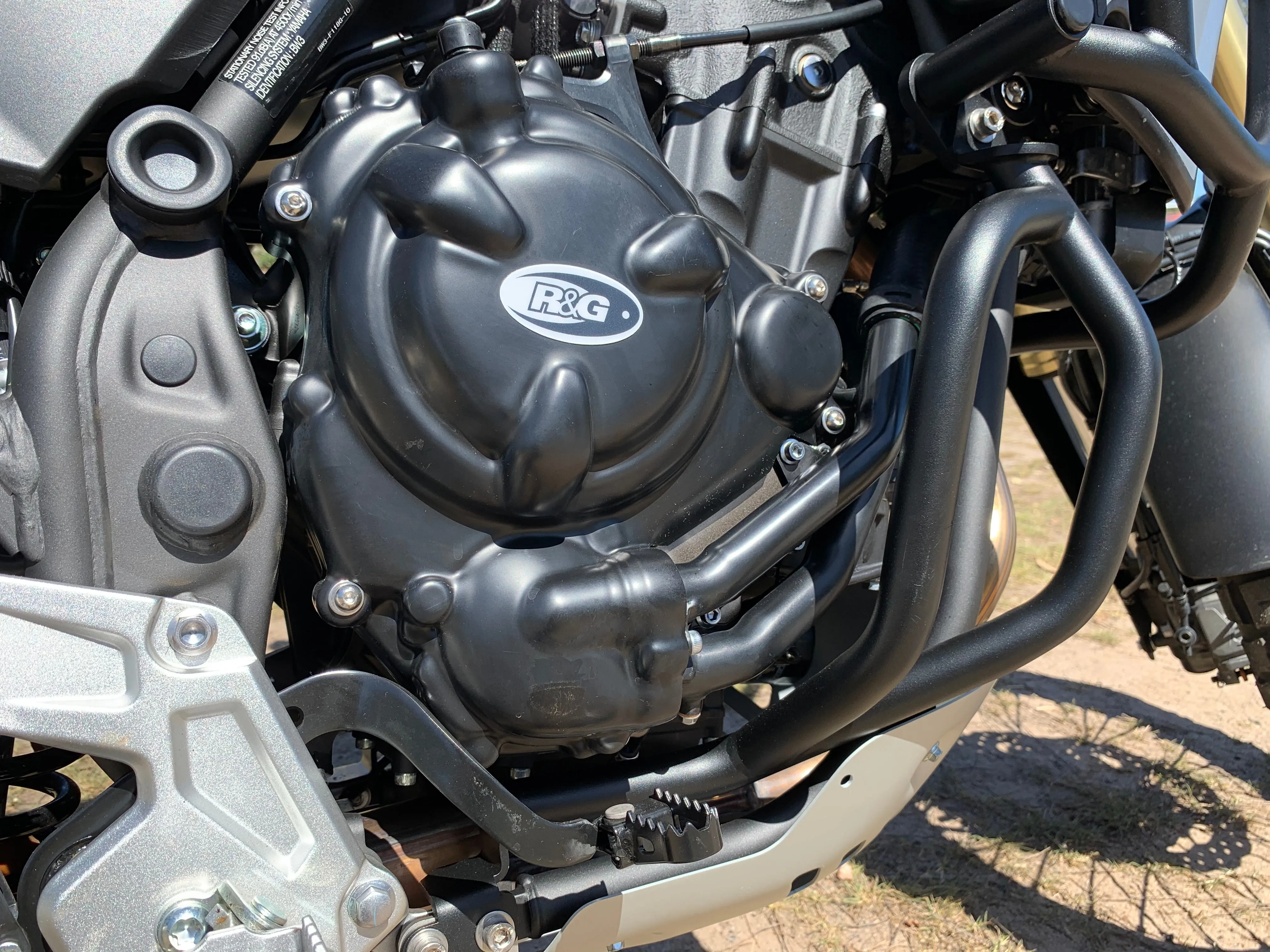 YAMAHA TENERE 700 Lower Crash Bars (Stainless steel)