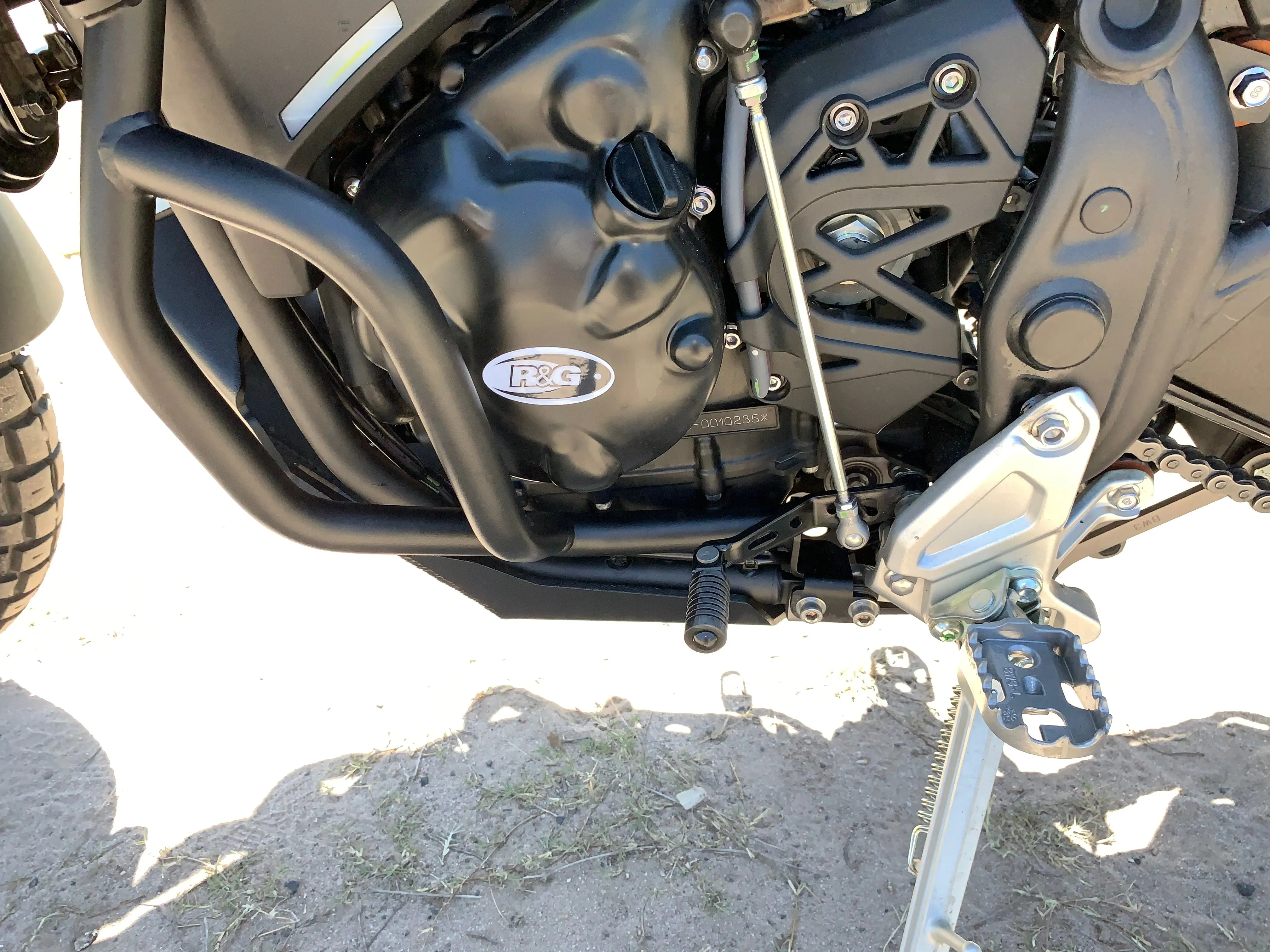 YAMAHA TENERE 700 Lower Crash Bars (Stainless steel)