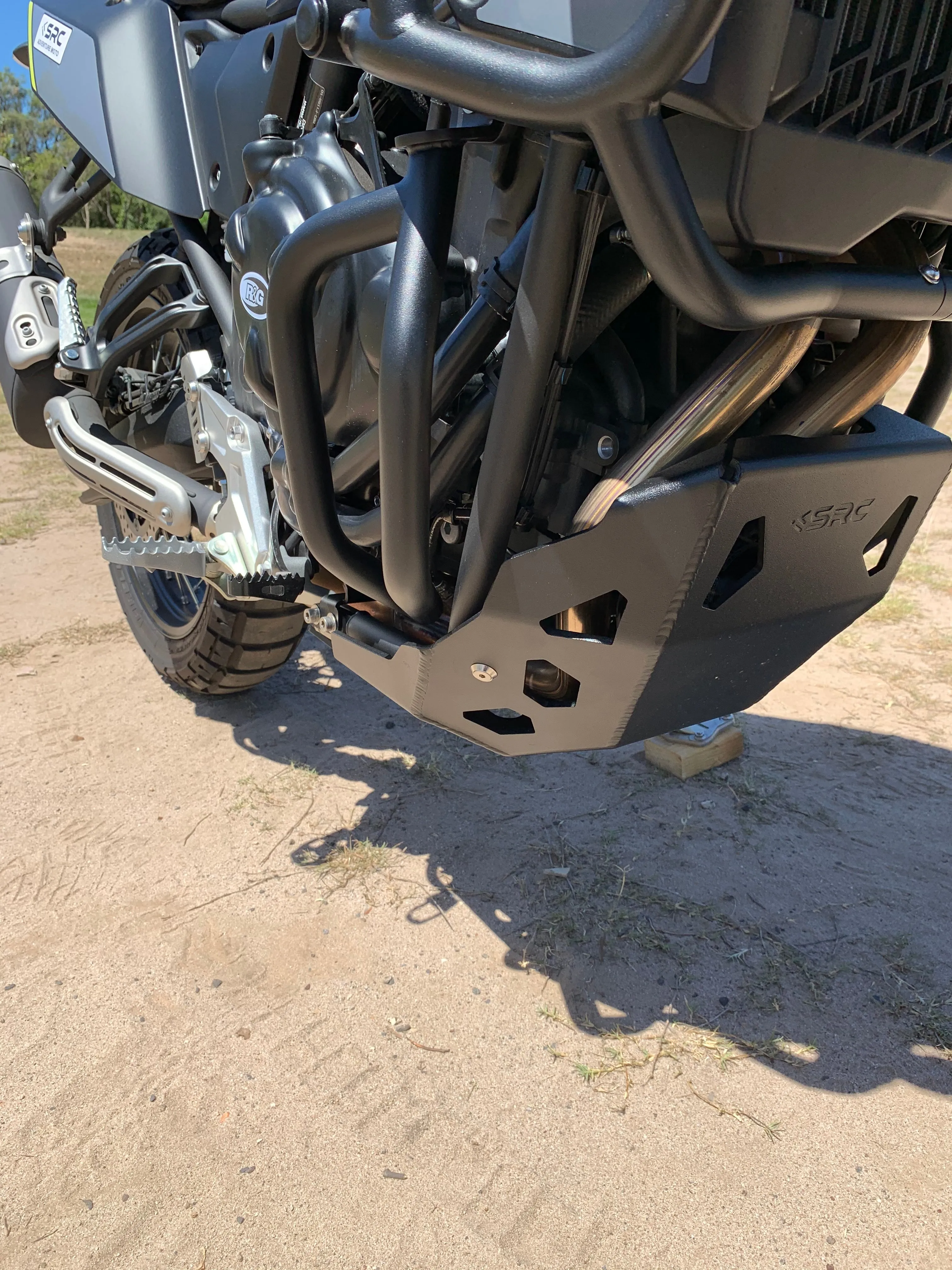 YAMAHA TENERE 700 Lower Crash Bars (Stainless steel)