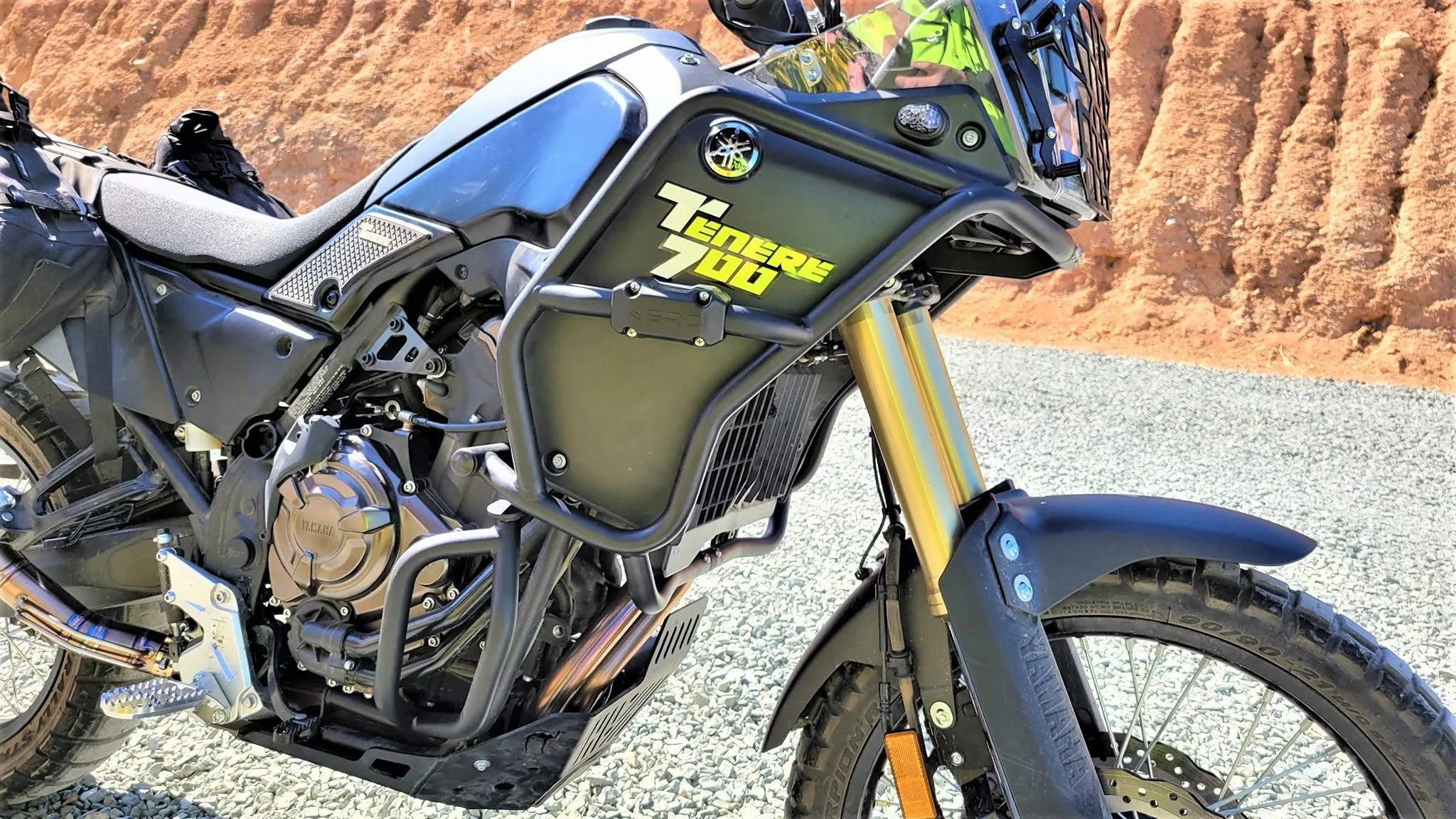 YAMAHA TENERE 700 Lower Crash Bars (Stainless steel)