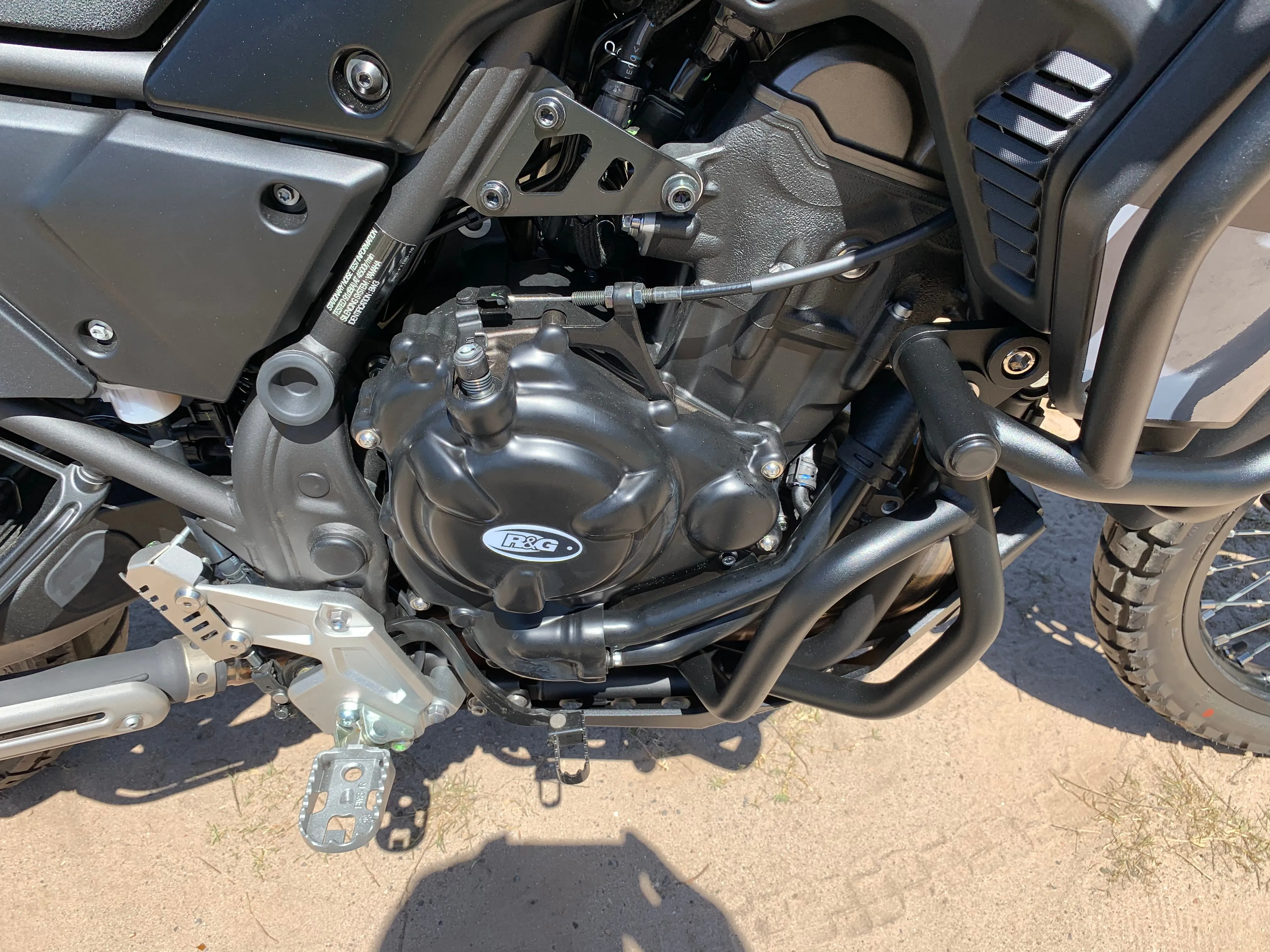 YAMAHA TENERE 700 Lower Crash Bars (Stainless steel)