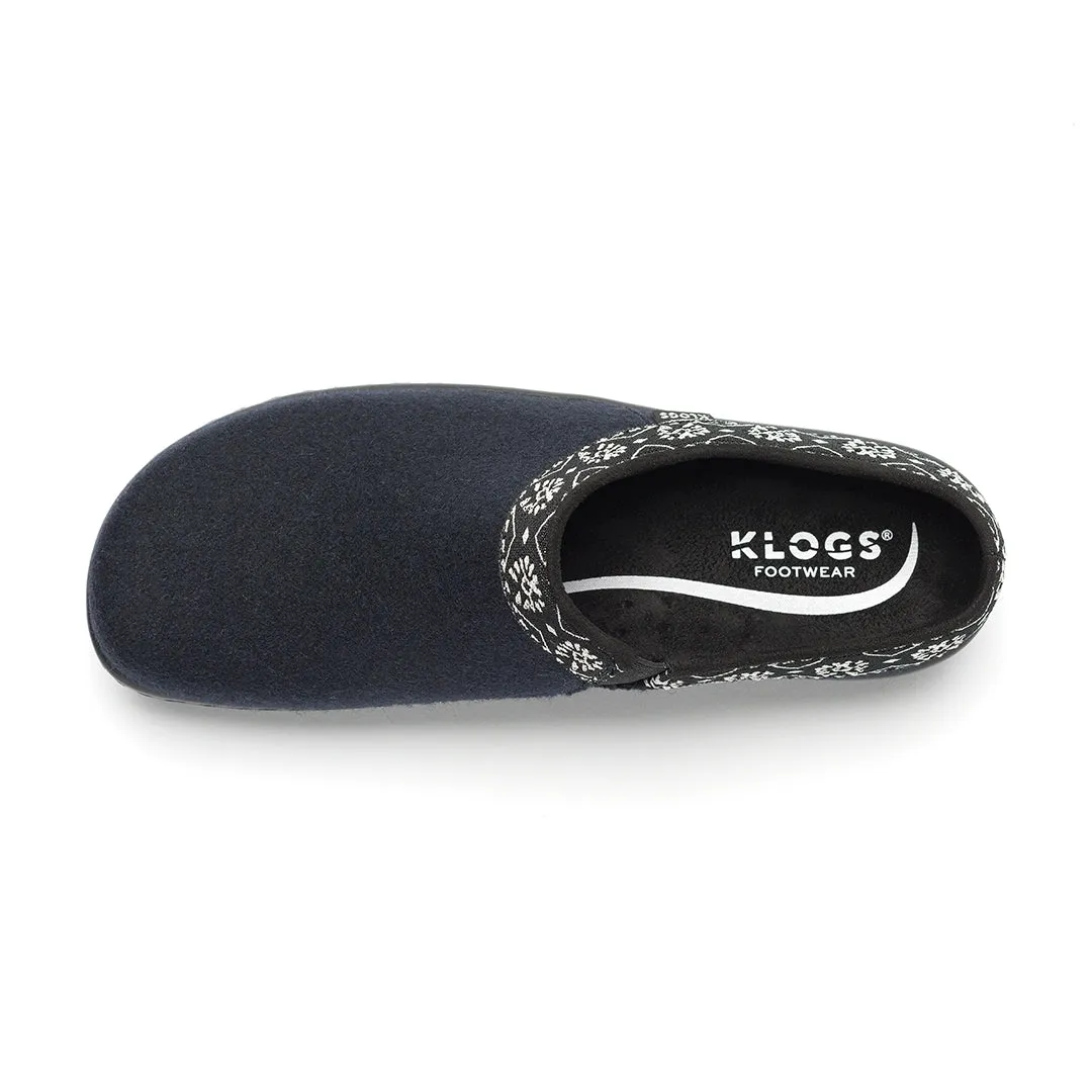 York | Dress Blue Faux Wool