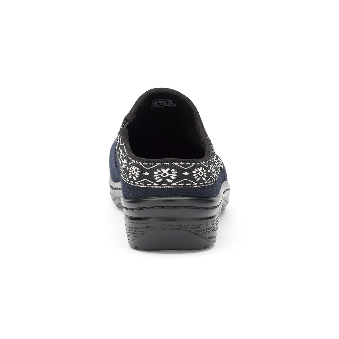 York | Dress Blue Faux Wool