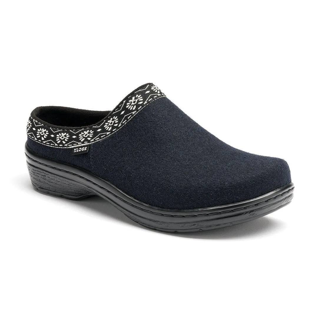 York | Dress Blue Faux Wool