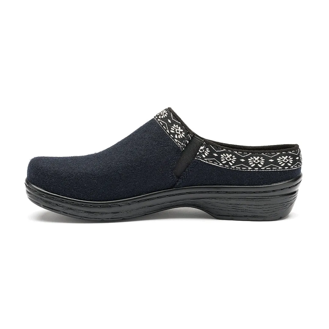 York | Dress Blue Faux Wool