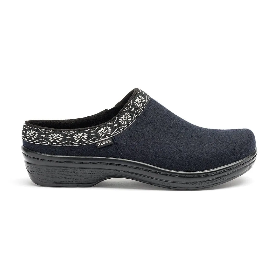 York | Dress Blue Faux Wool